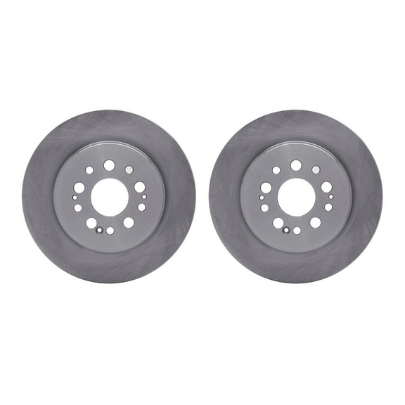 Dynamic Friction Company Rear Brake Rotors 6002-59069