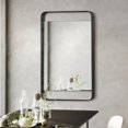 thumbnail image 1 of Stratford Industrial-style Mirror with Grey Metal Frame, 1 of 1