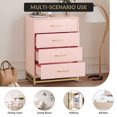 thumbnail image 2 of 4-Drawer Dresser with Anti-Tip Device | Secure Storage Tower with Metal Legs for Child & Pet Safety, 2 of 32