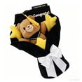 thumbnail image 2 of Graduation Gift Bear Flower Bouquet Set, Yellow Star with Mini Plush Graduation Bear, Greeting Card and Gift Box (Black), 2 of 6