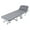 Grey, variant on Fogcroll Foldable Bed Portable Folding Guest Bed Camping Cot 4-Fold Storage Design Guest Bed Adult Reclining Office Chaise Lounge Chair Sleeping Cot Bed with Wheels -Grey
