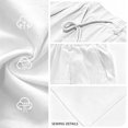 thumbnail image 6 of Mens Sweatpants with Pockets - Mesh Open Bottom Athletic Joggers for Men Loose Fit Gym Workout Running Casual Pants,mesh sweatpants White S, 6 of 6