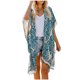 thumbnail image 1 of Kimono de Playa Con Estampado Floral de Chifón Para Mujer, Cárdigan Largo, Chal, Manga 3/4, Cubierta Suelta Odeerbi ODB-6, 1 of 9
