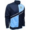 thumbnail image 3 of Icon Sports Manchester City Track Jacket, Polyester, Navy/Sky, YS-XXL, 3 of 5