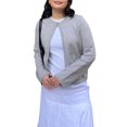 thumbnail image 1 of SUNSIOM Women's Fall Knit Cardigan Solid Color Long Sleeve One Button Open Front Cardigan Loose Outerwear, 1 of 8