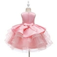 thumbnail image 2 of KAWELL Flower Girls Dress for Wedding Children's Embroidery Ruffle Party Easter Tutu Dress, 2 of 5