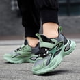 thumbnail image 2 of Zshosam Walking Shoes for Babies Boys Shoes Kids Athletic Running Sneakers for Little Big Kid Size 3.5,(Green Big Kids 3.5), 2 of 7