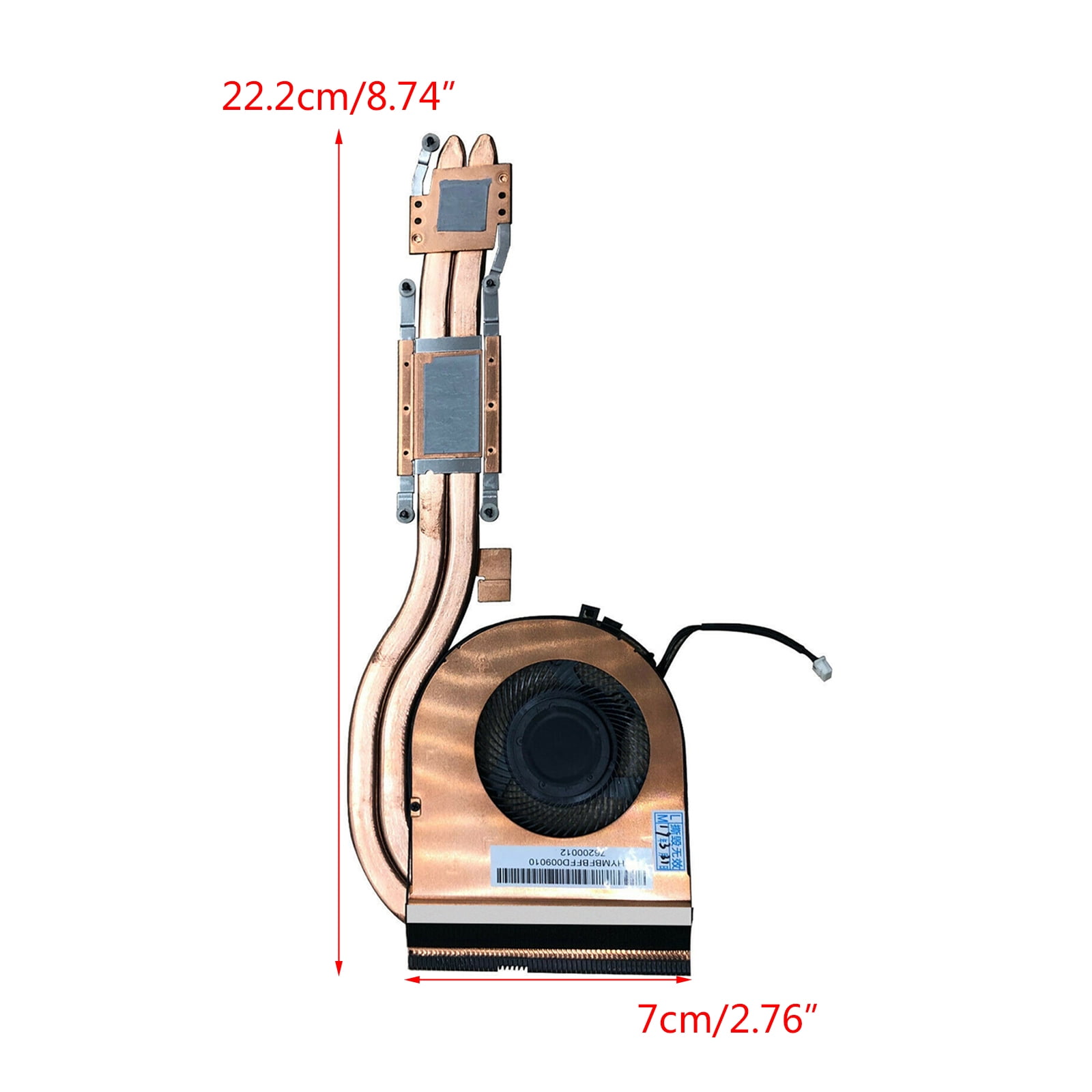 Genuine CPU Fan & Heatsink forLenovo ThinkPads T470 T480 AT169001SS0 01YR202 01YR200 Cooler WN-2 FAN