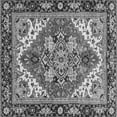 thumbnail image 1 of Ahgly Company Indoor Square Persian Gray Traditional Area Rugs, 5' Square, 1 of 4