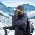 thumbnail image 3 of 3 uds Otoño Invierno cálido gorro de lana bufanda hombres mujeres al aire libre gorros guantes gorras JShteea El nuevo, 3 of 9