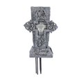 thumbnail image 2 of Jarrón solar para tumbas de cementerio con LED, regalo conmemorativo, florero con pinchos Estilo B, 2 of 7