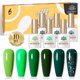 thumbnail image 1 of BORN PRETTY 6pcs Gel Nail Polish Set Glitter Spring Color Soak Off Base Top Coat Kit 10ml Gao Jinjia unisex, 1 of 2
