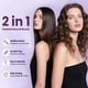 thumbnail image 2 of Rizador y Plancha de Pelo NEXPURE 2 en 1, Cepillo Plancha, Cepillo Térmico Anti-Escaldaduras con Calentamiento Rápido de 30 s, 11 Temperaturas Ajustables, Iones Negativos, Morado, 2 of 8
