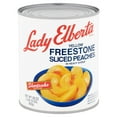 Lady Elberta Sliced Peaches, Heavy Syrup, Canned Fruit, 29 oz Can