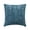 Grey & Blue, variant on Pillow Cover, Grey Blue Pillow Covers 16x16 inch (40x40 cm), Suede Pillow Covers, Solid Color, Pintucks, Textured, Striped, Modern Designer Pillow - Grey Blue Wind Folds
