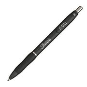 Sharpie S-Gel, Gel Pens, Ultra Fine Point (0.38 mm), Black, 4 Count