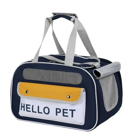 FL Crossbody Dog Bag Pet Backpack Crossbody Bag Multipurpose Shoulder Bag Pet Carrier For Cats Dogs Stuff Dog Carrier Pet Supplies