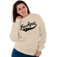 thumbnail image 3 of Free Agent Sports Team Fanatic Club Sweatshirt for Men or Women Brisco Brands X, 3 of 5