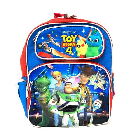Disney Pixar Toy Story 4 12" Canvas Blue School Backpack