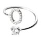 thumbnail image 1 of Fiudx Joyería En Alfabeto, Collar Moderno En Diamantes, Pulsera con Incrustaciones En Diamantes de Imitación, Anillo de Aleación de Metal, Accesorio para Bodas, Idea de Regalo para Mujer, Estilo Mode, 1 of 2