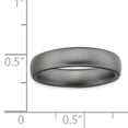thumbnail image 5 of Sterling Silver Black-Plated Satin Ring, 5 of 5