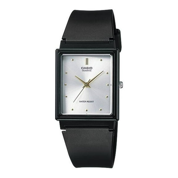 Mens Rectangular Classic 3-Hand Analog Watch MQ38-7A
