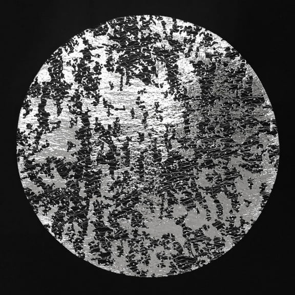 FacoFaco Set of 12 Silver Disposable Placemats Foil Mesh 13 Inch Round Pressed Table Mates for Dining Table Wedding Birthday Party Holiday