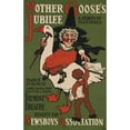 thumbnail image 2 of Anonymous 11x14 Black Ornate Wood Framed Double Matted Museum Art Print Titled: Mother Goose's Jubilee, a Series of Matinees (ca. 1890-1920), 2 of 5