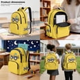 thumbnail image 3 of Kuiaobaty Cartoon Truck Print Backpack and Lunch Bag Set for Boys 8-12 InsulatedLunch Bag with Pencil Bags Lightweight Backpack Pencil Pouch with Zipper for School, 3 of 7