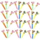 thumbnail image 2 of KAKOWELY 50 piezas de matasuegras, divertidos matasuegras para fiestas, suministros para fiestas, 2 of 4