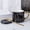 D, variant on Creative Black and White Geometric Ceramic Mug with Lid - Modern Unisex Coffee Cup for Home and Office