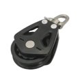 thumbnail image 3 of 2X Bloque de Polea de Carga Alta, Grillete Giratorio de Polea Simple de Cabeza Universal, Bloque de Cojinete Liso para Velero, Accesorios para Corredor de Cuerda, 3 of 5