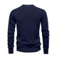 thumbnail image 4 of Ceisia Men Solid Color Long Sleeve Stand Up Collar Button Casual Gift Daily Outdoor Fashion Hoodie Top, 4 of 9
