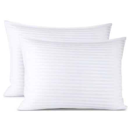 Clara Clark Bed Pillow, Pillows for Bed, Queen Size Pillows 20" x 28", 2 Pack