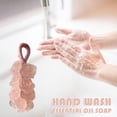 thumbnail image 5 of Uxgjfwu Handmade Scented Rose Soap Bouquet on a Rope, Decorative Soap for Hand Washing and Home Decor, Gift Choice for Bathroom and Holiday, Crystal Clear Design, 5 of 5