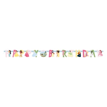 Disney Princess “Happy Birthday” Jointed Banner