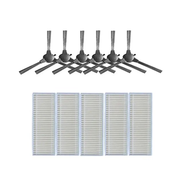 Vacuum Cleaner HEPA Filter Side Brush Compatible With LIECTROUX M7S PRO Robotic Vacuum Cleaner Parts