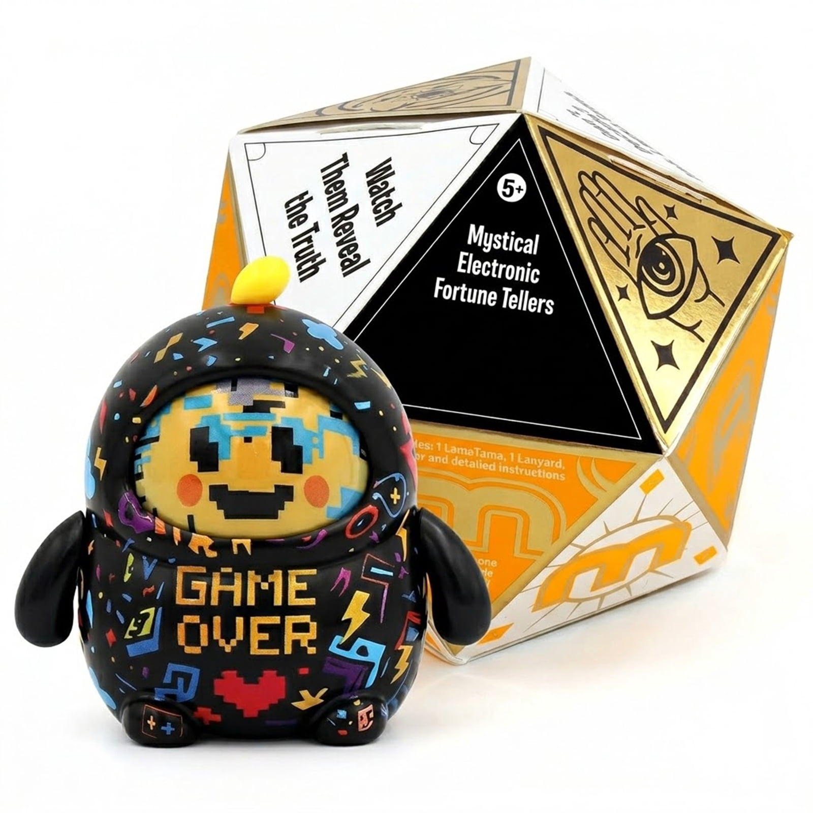 Harliver LamaTama Mystical Pocket Oracle, LamaTama Series #02 Collectable Fortune Teller that Answers Your Yes-or-No Questions