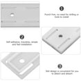 thumbnail image 4 of Shisuyan Fixateur de Prise Suspendue Abs 10 Pcs 3.9X1.6X0.3In, 4 of 8