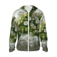 thumbnail image 2 of Lsque Nature Hand Daisies Art UPF 50+ Lightweight Sun Protection Men's Women's Long Sleeve Shirt, Hoodie Performance -Small, 2 of 9