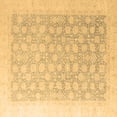thumbnail image 1 of Ahgly Company Indoor Square Oriental Brown Modern Area Rugs, 8' Square, 1 of 4