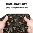 thumbnail image 7 of HELLHERO Easy Fit Seat and Backrest Covers Walker Covers Accessory for Streets, Mushrooms, 7 of 7