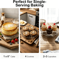 thumbnail image 4 of ACDANC Round Cooking Rack 6 Inch - Stainless Steel Cooling & Baking Wire Grid for 3Qt Air Fryer,Dutch Oven,Steaming - 6’’ Circular Roasting Trivet Stand,1-Pack, 4 of 7