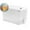 White, variant on VQPeo Large Capacity Fridge Kettle, Faucet Fruit Infuser Pitcher, Cold Drink Dispenser for Parties