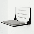 thumbnail image 2 of Shower Seat Foam Cushion, Waterproof and Slip-Resistant, Easy to Clean, Silver, 2 of 9