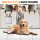 thumbnail image 5 of Funda para asiento trasero de automóvil para perro Lekespring con base rígida beige, 5 of 8