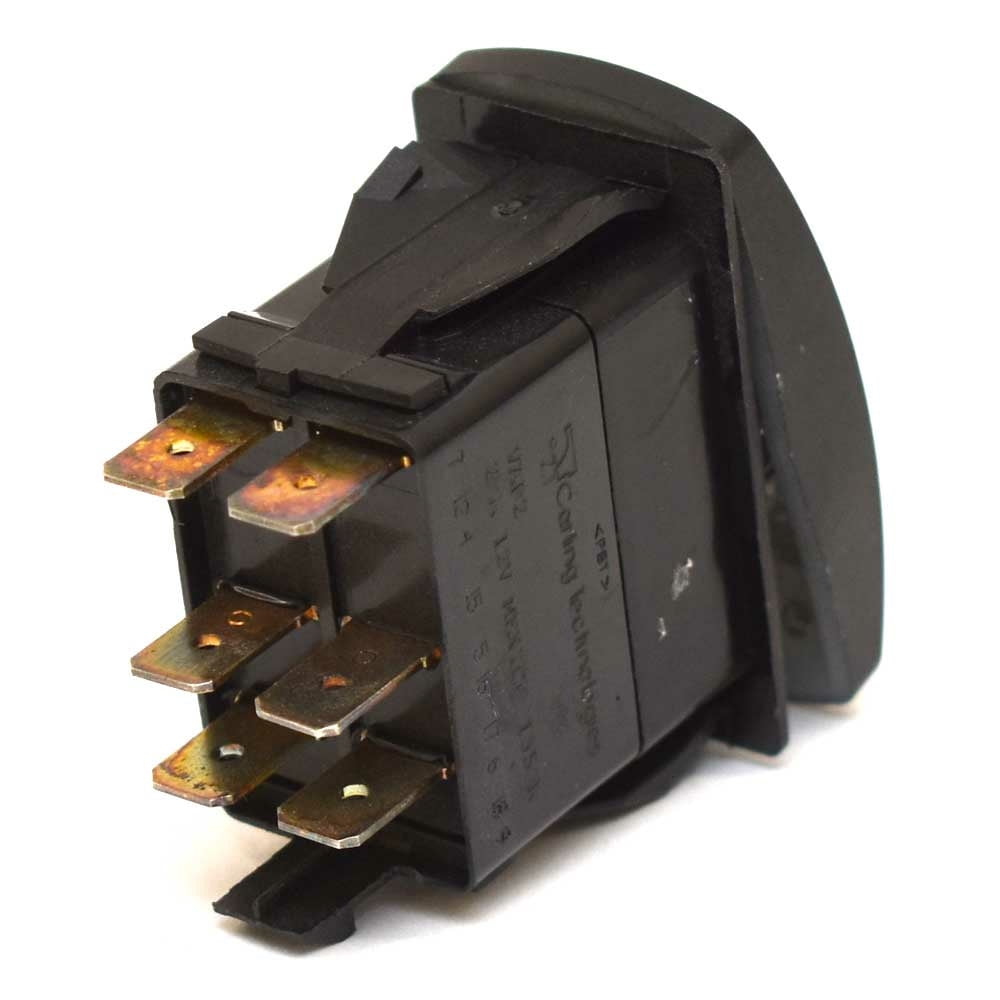 Carling On/Off Contura V Boat Rocker Switch | Nav Lights 6 Spade 12V