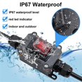 thumbnail image 4 of Waterproof Inline Switch 12V DC 20A 2 Position on/Off Toggle Switch, 4 of 5