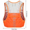 thumbnail image 3 of vlrwzc Ultralight Trail Running Vest Backpack Hydration Pack Reflective Marathon Bag, 3 of 7
