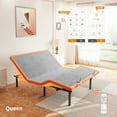 thumbnail image 6 of ESHINE Adjustable Bed Frame Queen + Memory Foam Hybrid 14 inch Mattress, with Mattress, Wireless Remote&Bluetooth App Control, 5 Minutes Installation, Head and Foot Incline, 6 of 12